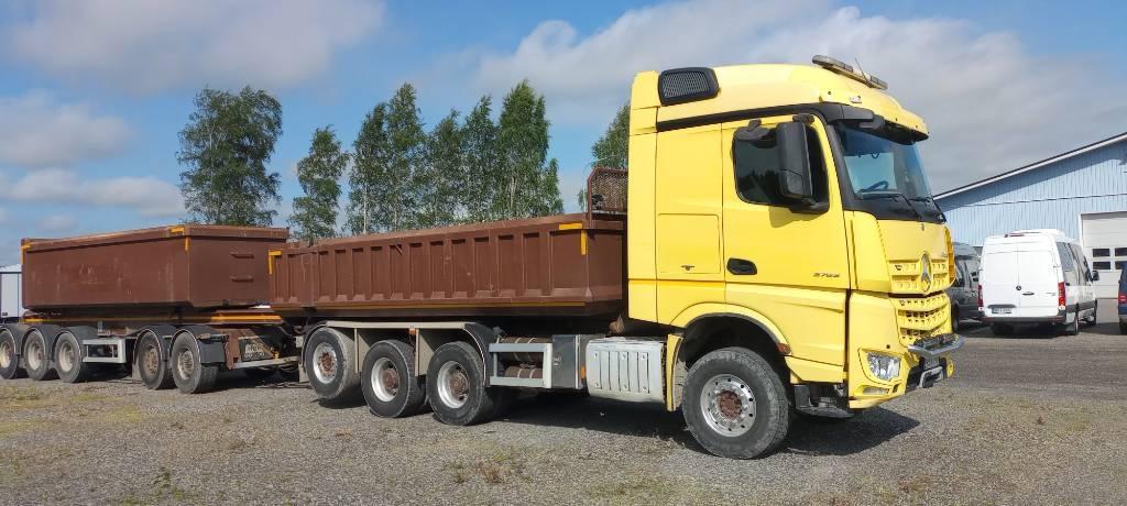 Mercedes-Benz Arocs 3263 8x4 +5 aks JYKI  KATSASTETTU 7/26 Sora- ja kippiautot