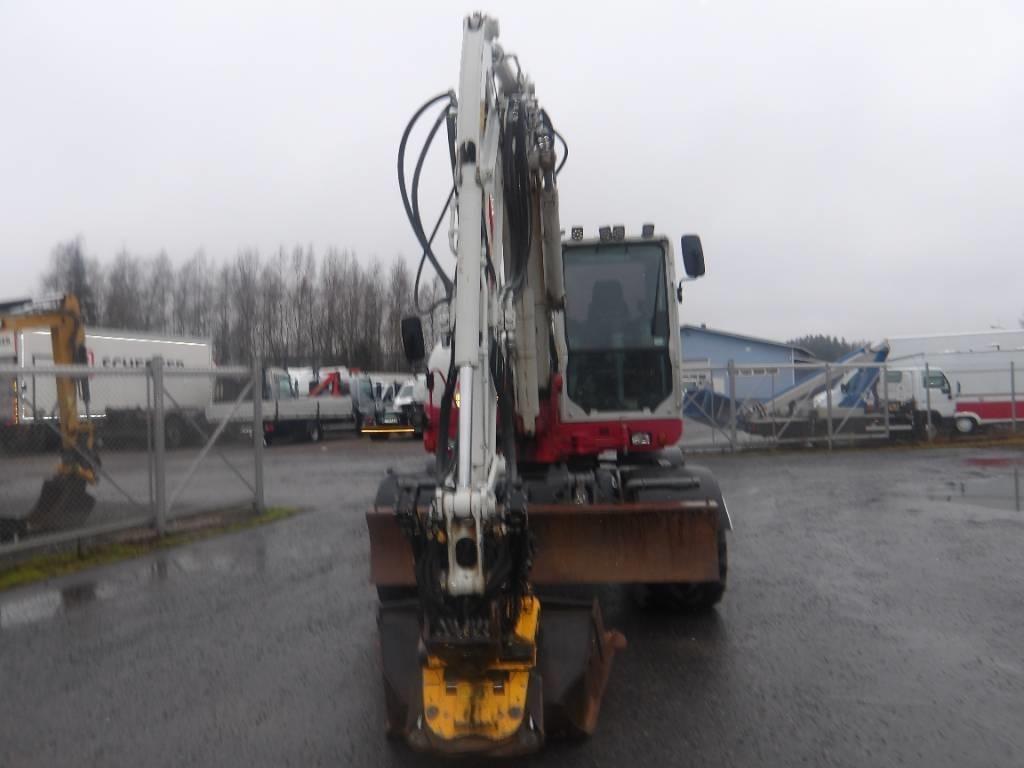 Takeuchi TB 295 W Pyöräkaivukoneet