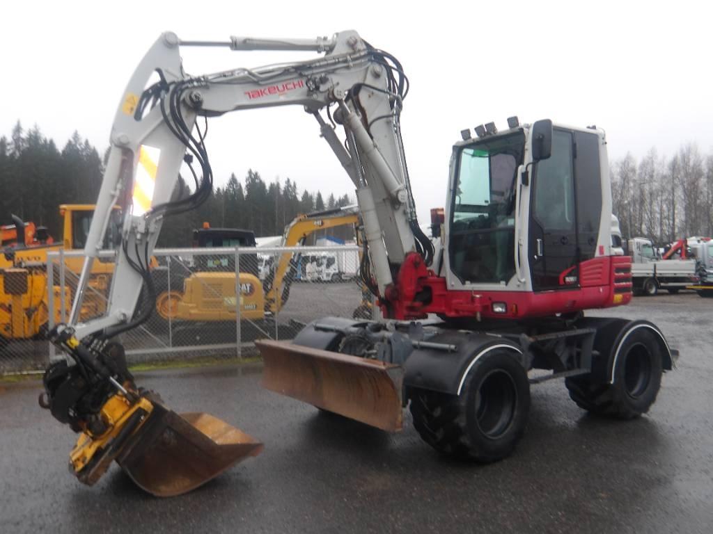 Takeuchi TB 295 W Pyöräkaivukoneet