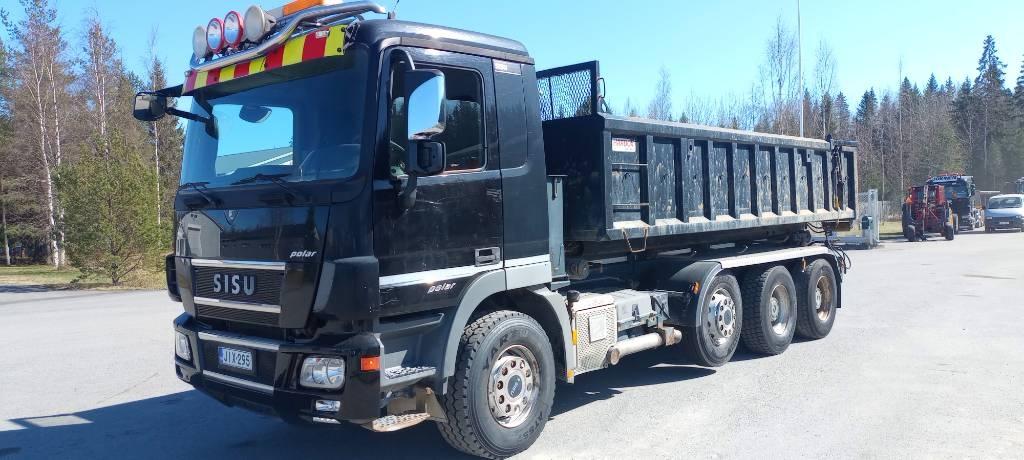 Sisu DK 16 M 8x4 Vaihtolava-autot