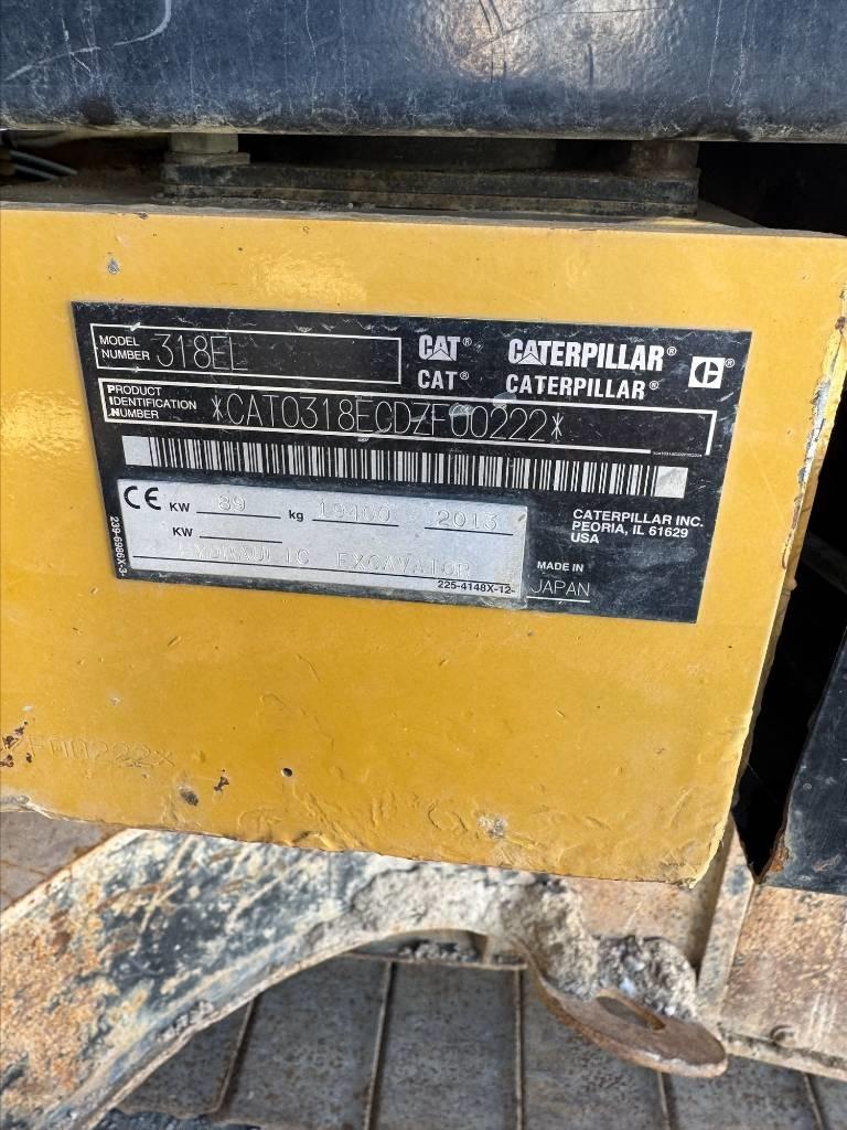 CAT 318 E L Telakaivukoneet
