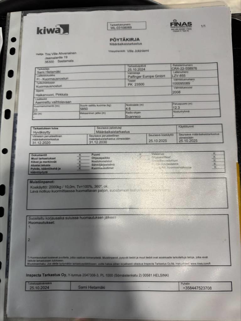 Scania R520 6x2 Nosturiautot