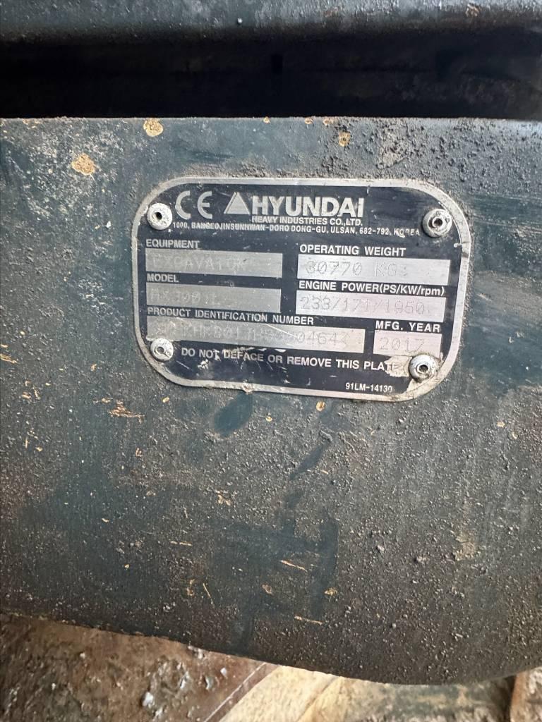 Hyundai HX 300 Telakaivukoneet