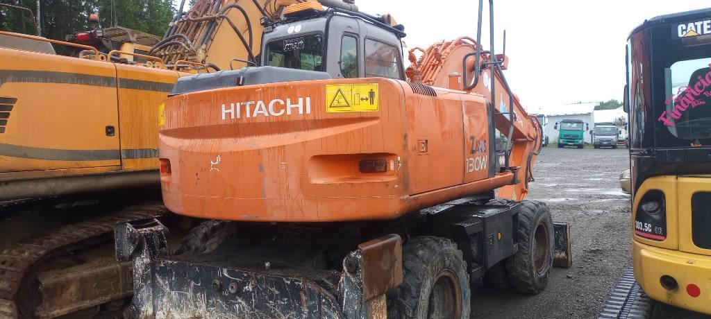 Hitachi ZX 130 W  the machine has no engine Pyöräkaivukoneet