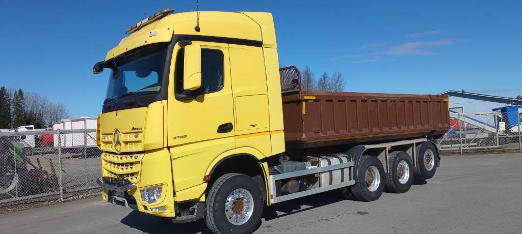 Mercedes-Benz+5 aks JYKI Arocs 3263 8x4 Sora- ja kippiautot