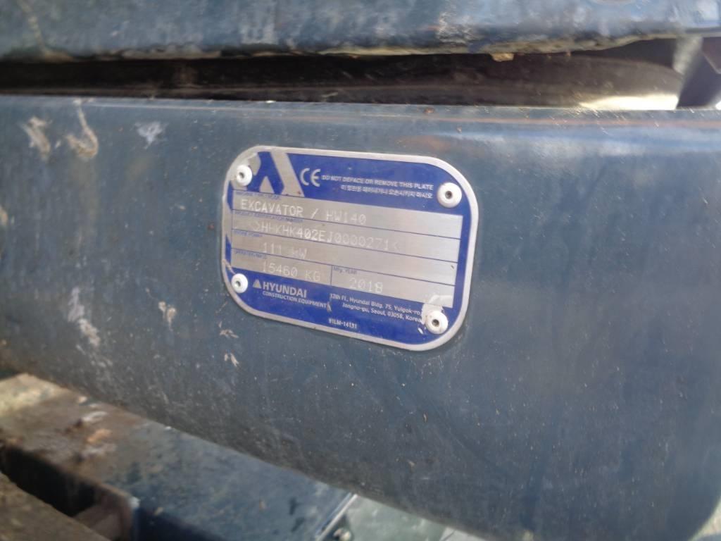 Hyundai HW 140 Pyöräkaivukoneet