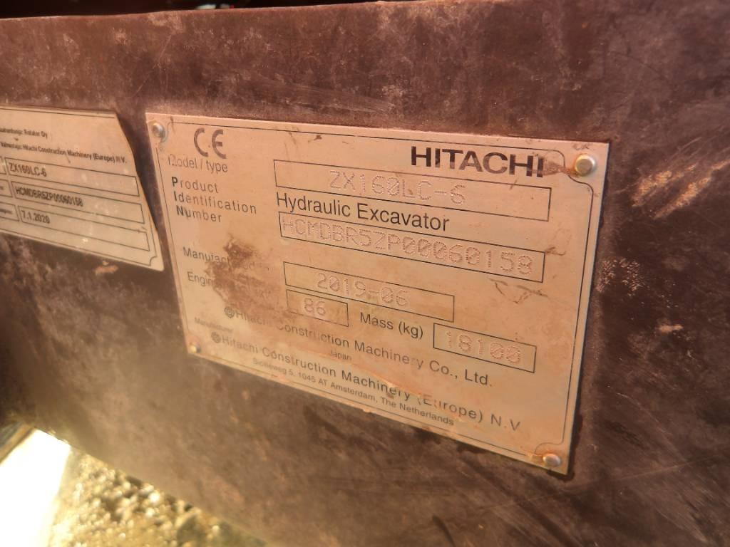 Hitachi ZX 160 LC Telakaivukoneet