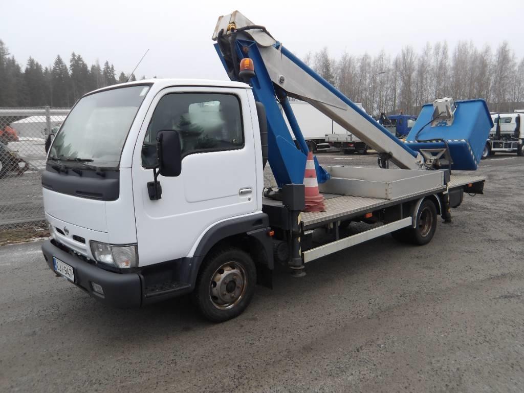 Nissan 120 Multitel 160 10V katsastus 1/25 Nostolava-autot