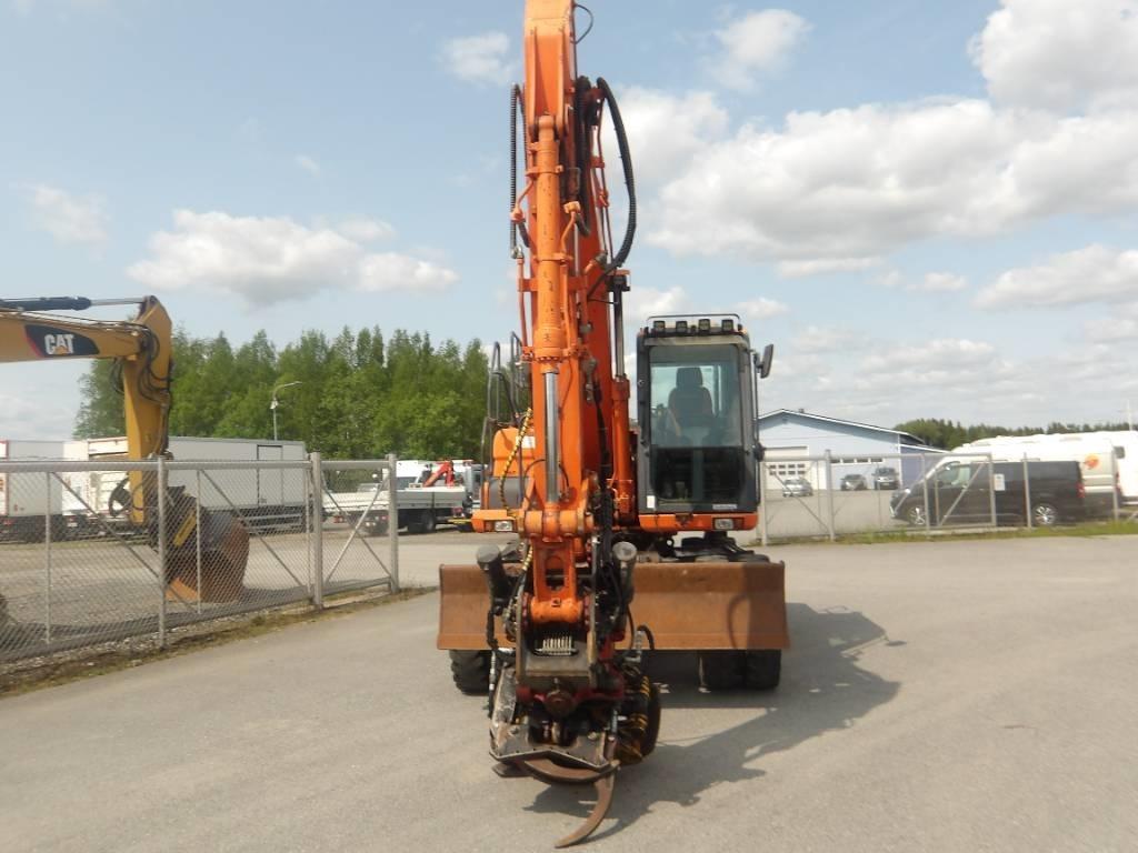Doosan DX 160 W Pyöräkaivukoneet