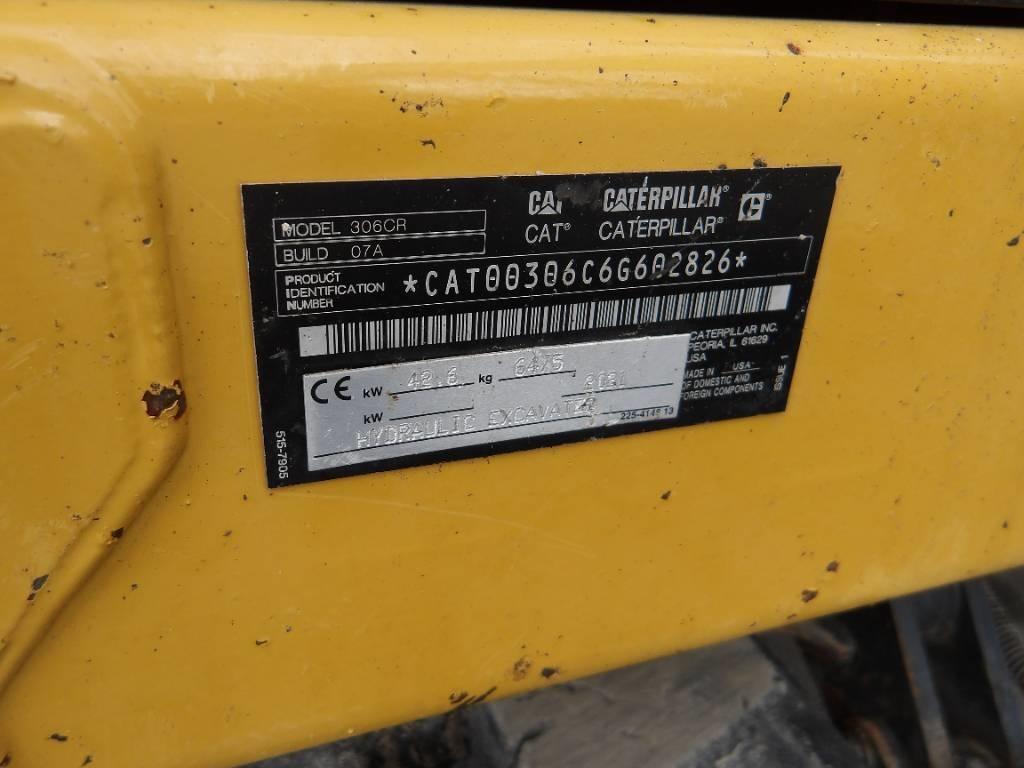 CAT 306 CR Minikaivukoneet < 7t