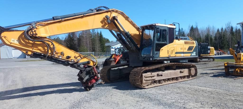 Hyundai HX 300 Telakaivukoneet